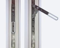 Kantskåte til 2-fløyede elementer